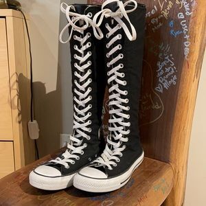 Converse knee-high sneaker boot